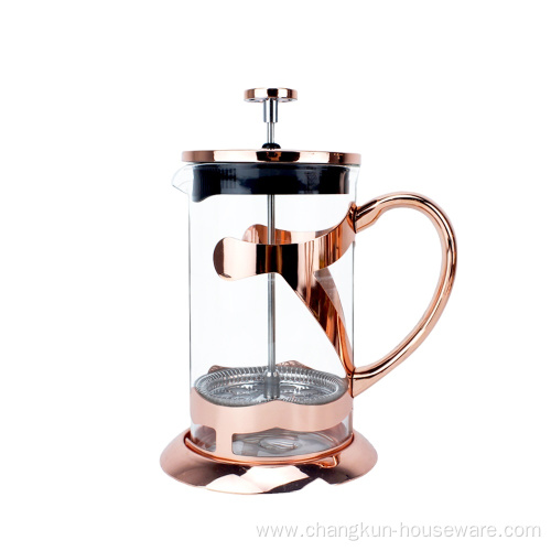 Hot selling stainless steel french press coffee maker